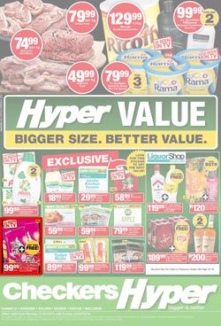 Checkers Hyper : KwaZulu - Natal : Hyper Value Promotion (21 Jan - 03 Feb 2019), page 1