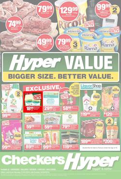 Checkers Hyper : KwaZulu - Natal : Hyper Value Promotion (21 Jan - 03 Feb 2019), page 1
