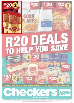 Checkers KwaZulu-Natal : January Savings Specials (02 Jan - 20 Jan 2019), page 1