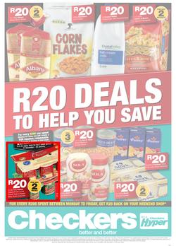 Checkers KwaZulu-Natal : January Savings Specials (02 Jan - 20 Jan 2019), page 1