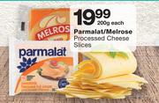 Parmalat/ Melrose Processed Cheese Slices-200g Each
