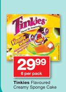 Tinkies Flavoured Creamy Sponge Cake-6 Per Pack