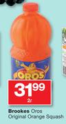 Brookes Oros Original Orange Squash-2Ltr