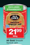 All Gold Smooth Apricot Jam-900g