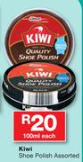 Kiwi Shoe Polish Assorted-100ml Each