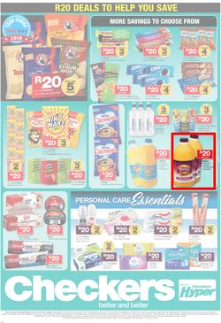 Checkers KwaZulu-Natal : January Savings Specials (02 Jan - 20 Jan 2019), page 4