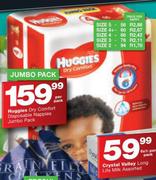 Huggies Dry Comfort Disposable Nappies Jumbo Pack-Per Pack