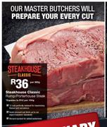 Steakhouse Classic Rump/Porterhouse Steak-300g