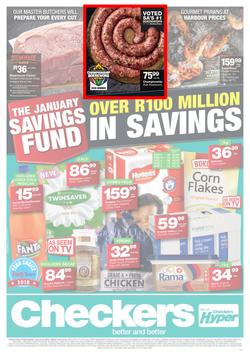 Checkers KwaZulu-Natal : January Savings Specials  (21 Jan - 03 Feb 2019), page 1