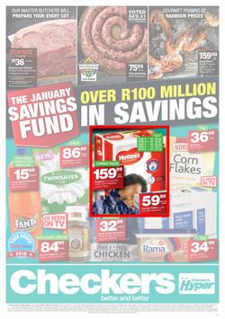 Checkers KwaZulu-Natal : January Savings Specials  (21 Jan - 03 Feb 2019), page 1