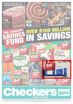 Checkers KwaZulu-Natal : January Savings Specials  (21 Jan - 03 Feb 2019), page 1
