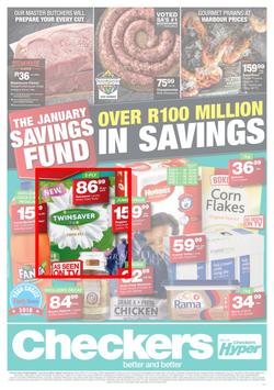 Checkers KwaZulu-Natal : January Savings Specials  (21 Jan - 03 Feb 2019), page 1