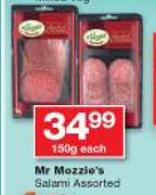 Mr Mezzle's Salami-150g Each