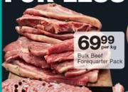 Bulk Beef Forequarter Pack-Per Kg