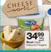 Meze Hard Haloumi Fingers-180g Each
