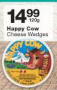 Happy Cow Cheese Wedges-120g