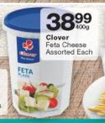 Clover Feta Cheese-400g Each