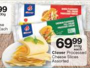 Clover Processed Cheese Slices-810g Each
