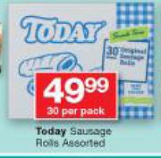Today Sausage Rolls 30's-Per Pack