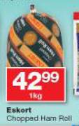 Eskort Chopped Ham Roll-1Kg