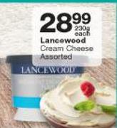 Lancewood Cream Cheese-230g Each