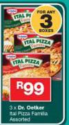 Dr. Oetker Ital Pizza-For Any 3 Boxes