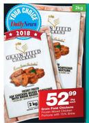 Grain Field Chickens Frozen Mixed Chicken Portions With 15% Brine-2Kg Each