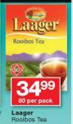 Laager Rooibos Tea-80 Per Pack