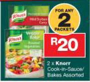 Knorr Cook In Sauce/Bakes Assorted-For Any 2