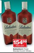 Ballantine's Finest Blended Scotch Whisky-750ml Each
