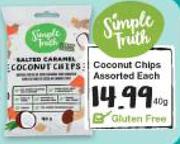 Simple Truth Coconut Chips Assorted-40g Each