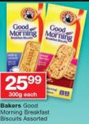 Bakers Good Morning Breakfast Biscuits Assorted-300g Each