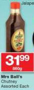 Mrs Ball's Chutney Assorted-800g