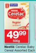 Nestle Ceralac Baby Cereal Assorted-500g