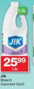 Jik Bleach Assorted-1.5Ltr