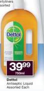 Dettol Antiseptic Liquid Assorted-750ml