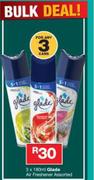 Glade Air Freshener Assorted-3x180ml