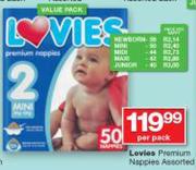 Lovies Premium Nappies Assorted-Per Pack