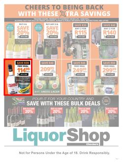Checkers KwaZulu-Natal : Liquor Shop Specials (24 February - 10 March 2021), page 1