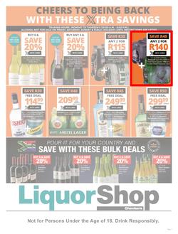 Checkers KwaZulu-Natal : Liquor Shop Specials (24 February - 10 March 2021), page 1