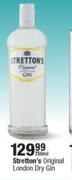 Stretton's Original London Dry Gin-750ml