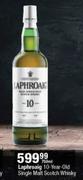 Laphroaig 10 Year Old Single Malt Scotch Whisky-750ml