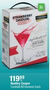 Huntley Cooper Cocktail All Variants-3L Each