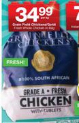 Grain Field Chickens/goldi Fresh Whole Chicken In Bag-Per Kg