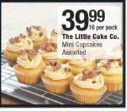 The Little Cake Co. Mini Cupcakes-16's Per Pack