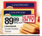 Lancewood Gouda/Cheddar Cheese-900g Each