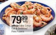 uMoja Extra-large Cut & Devnined Pink & Prawns-400g