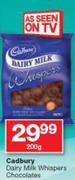 Cadbury Dairy Milk Whispers Chocolates-200g