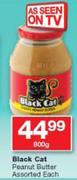 Black Cat Peanut Butter-800g Each