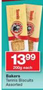 Bakers Tennis Biscuits-200g Each